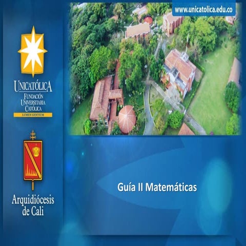 Guía II matemáticas