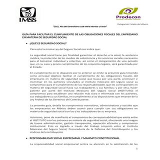 Guia para cumplimiento de Obligacio...