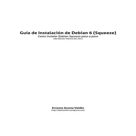 Guia instalación debian