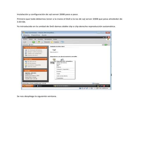 Guia instalacion sql server 2008