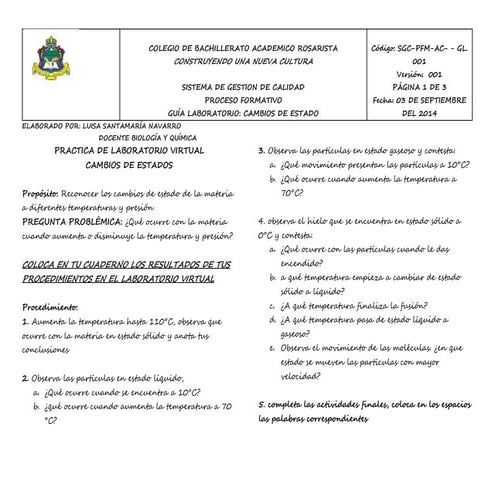 Guia laboratorio . cambios de estado