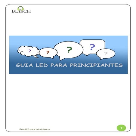 GUIA LED PARA PRINCIPIANTES