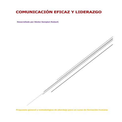 Guia metodologica Curso Comunicacion Eficaz y Liderazgo