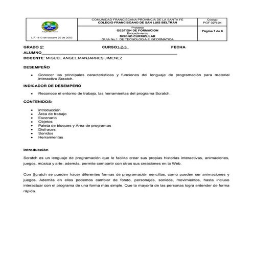 Guia no. 1 grado 5 (periodo 3)(1)