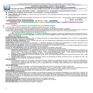 Guia No 3    Propiedades Periódicas