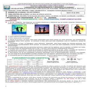 Guia no 4  Quimica  10 Enlace Químico
