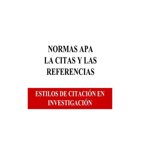 Guia normas apa