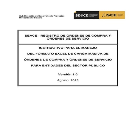 Guia orden de compra | PDF