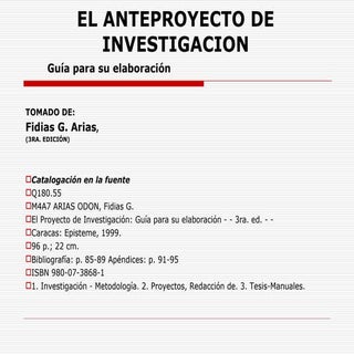 Guia para elaborar el proyecto de i...