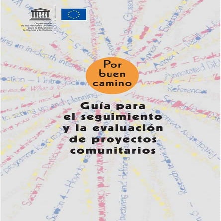 Guia para el seguimiento y evaluación de proyectos comunitarios | PDF