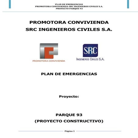 Guia para realizar un plan de emergencia