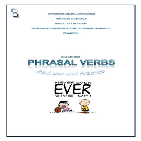 Phrasal Verbs Practice Guide