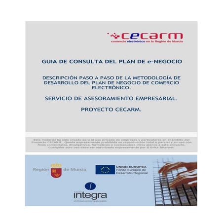 Plan de Negocio Electrónico