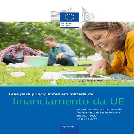 Guia para principiantes sobre  financiamentos da União Europeia