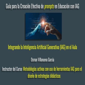 Integrando la Inteligencia Artificial Generativa (IAG) en el Aula
