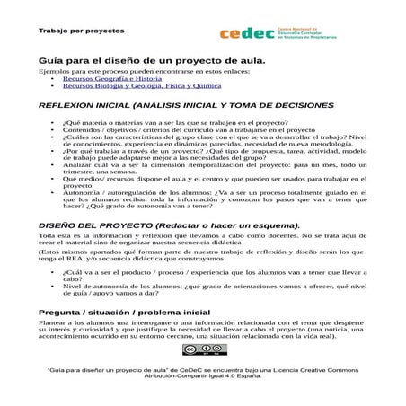 Proyecto de aula | DOCX