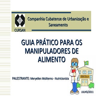 GUIA PRÁTICO PARA OS MANIPULADORES ...