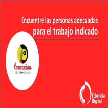 Encuentre las personas adecuadas para el trabajo indicado