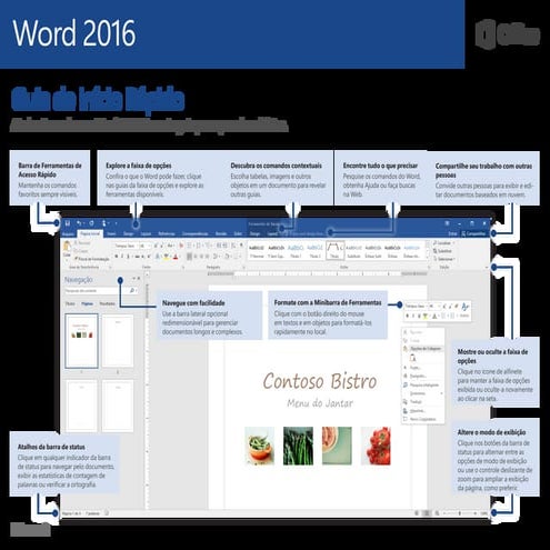 Apostila Microsoft Office Word 2016 | PDF