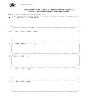 Guia repaso operaciones combinadas ...