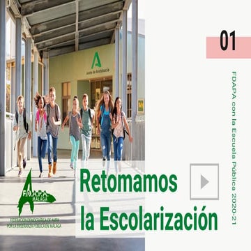 Guía: retomamos la escolarización