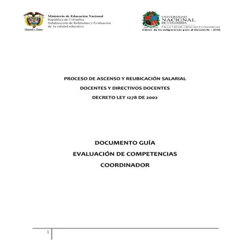 Guias coordinadores concurso 2011