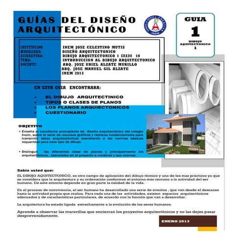 Guias del  diseño arquitectonico