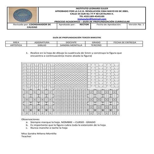 Guias de profundizacion curricular 3 periodo sandra montilla
