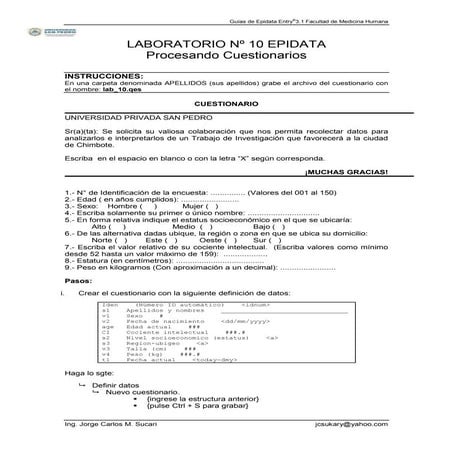 Epidata | DOCX