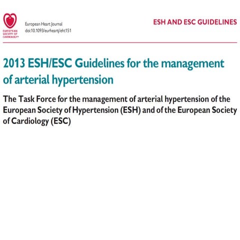 Guias hta 2013 europeas