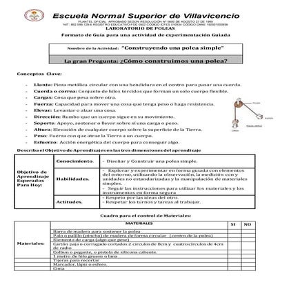 Guia taller de polea 2019