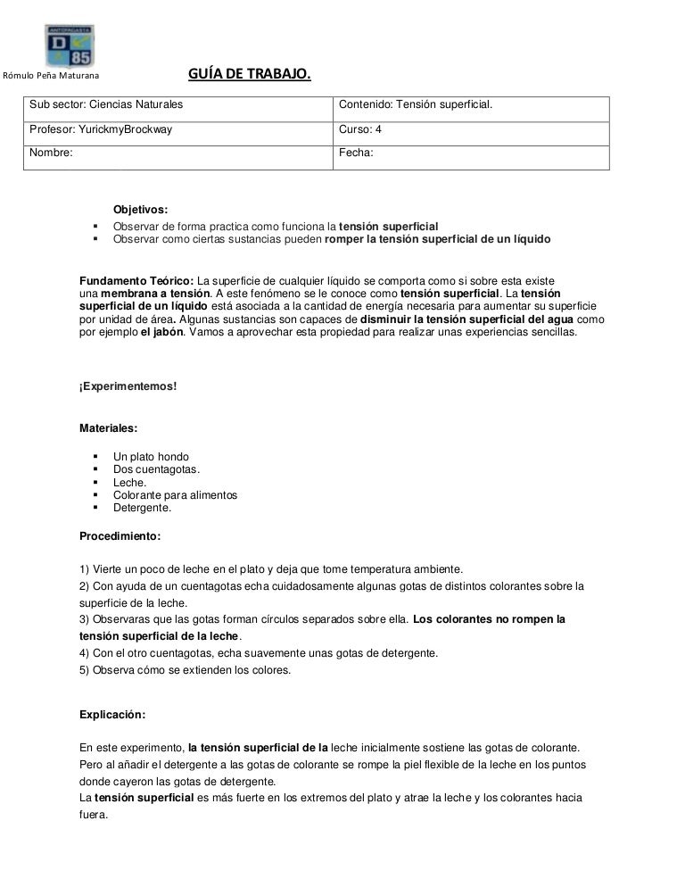 Guia Tensión Superficial