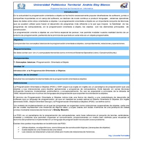 Guía Teórica POO
