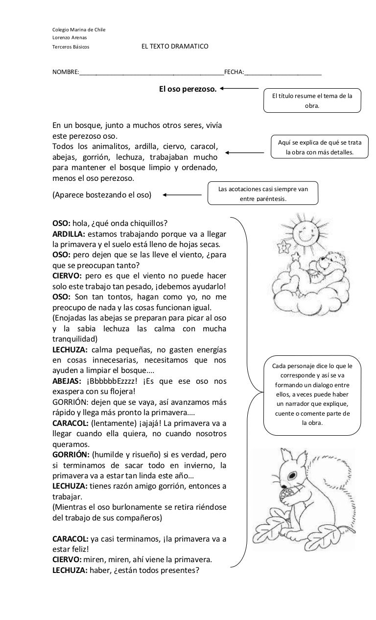 Ejemplos de dramatico