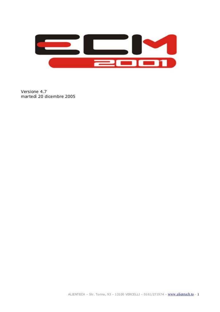 ecm2001 drivers