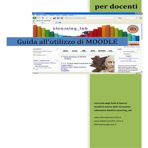 Guida all'utilizzo di moodle per docenti