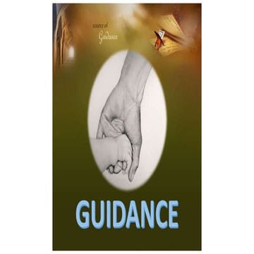 Guidance (part one)