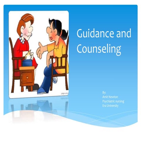 Guidance and Counseling