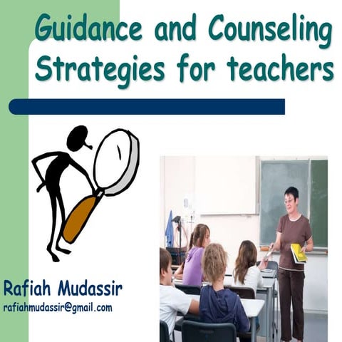 Guidance and Counseling in Senior Schools