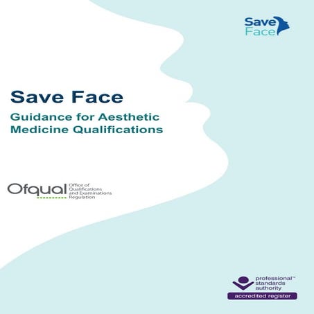 Guidance for aesthetic medicine qualifications