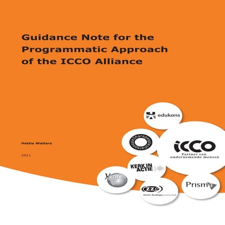 Guidance note for the Programmatic Approach (version 31-12-2011)