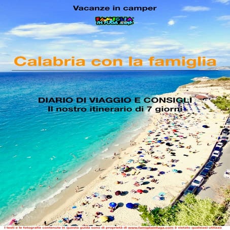Vacanze in camper - Guida viaggio in calabria 2019 | PDF