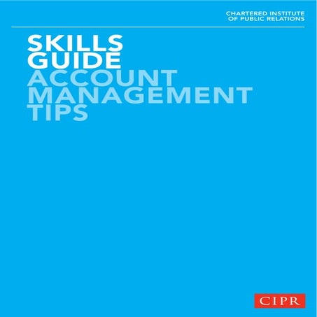 Account Management Tips