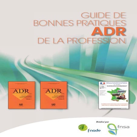Guide de bonnes pratiques ADR de la profession | PDF