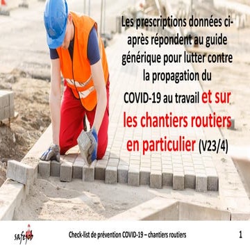 Guide generique-chantiers-routiers-v02 | PDF