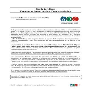 Guide juridique pratique