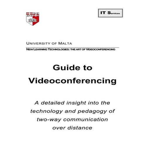 Video Conferencing – IP conferencing | PDF