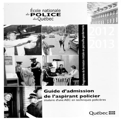 Guide admission