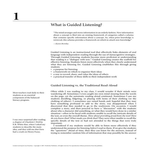 Guided Listening