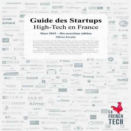 Guide des Startups Hightech en France - Olivier Ezratty - Mars 2015